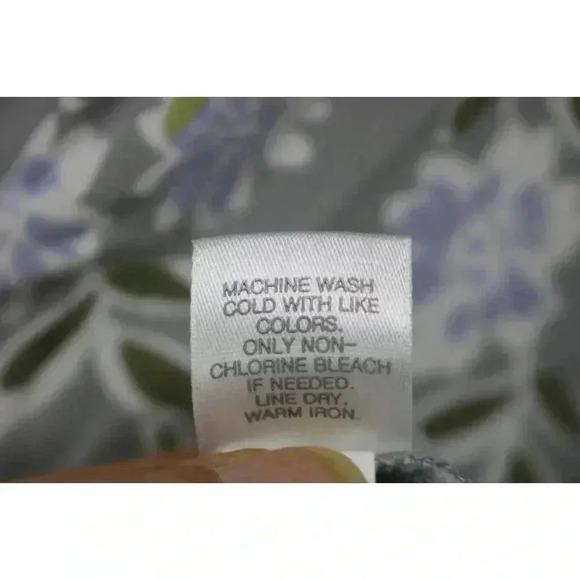 J. Jill 3/4 Sleeve Floral Button Down Blouse-Size XL - Picture 4 of 6